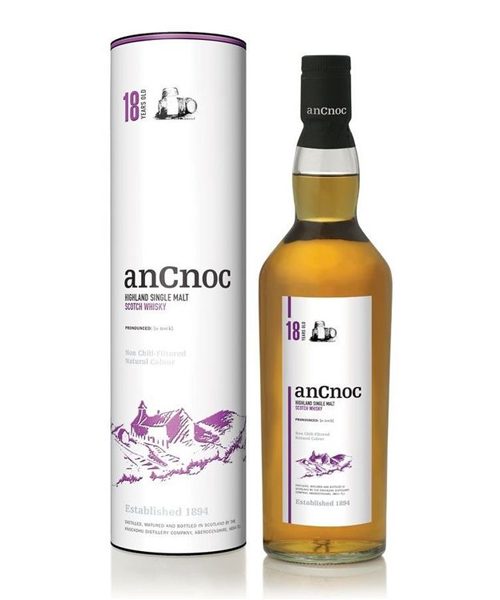 anCnoc 18 Year Old Single Malt Scotch Whisky